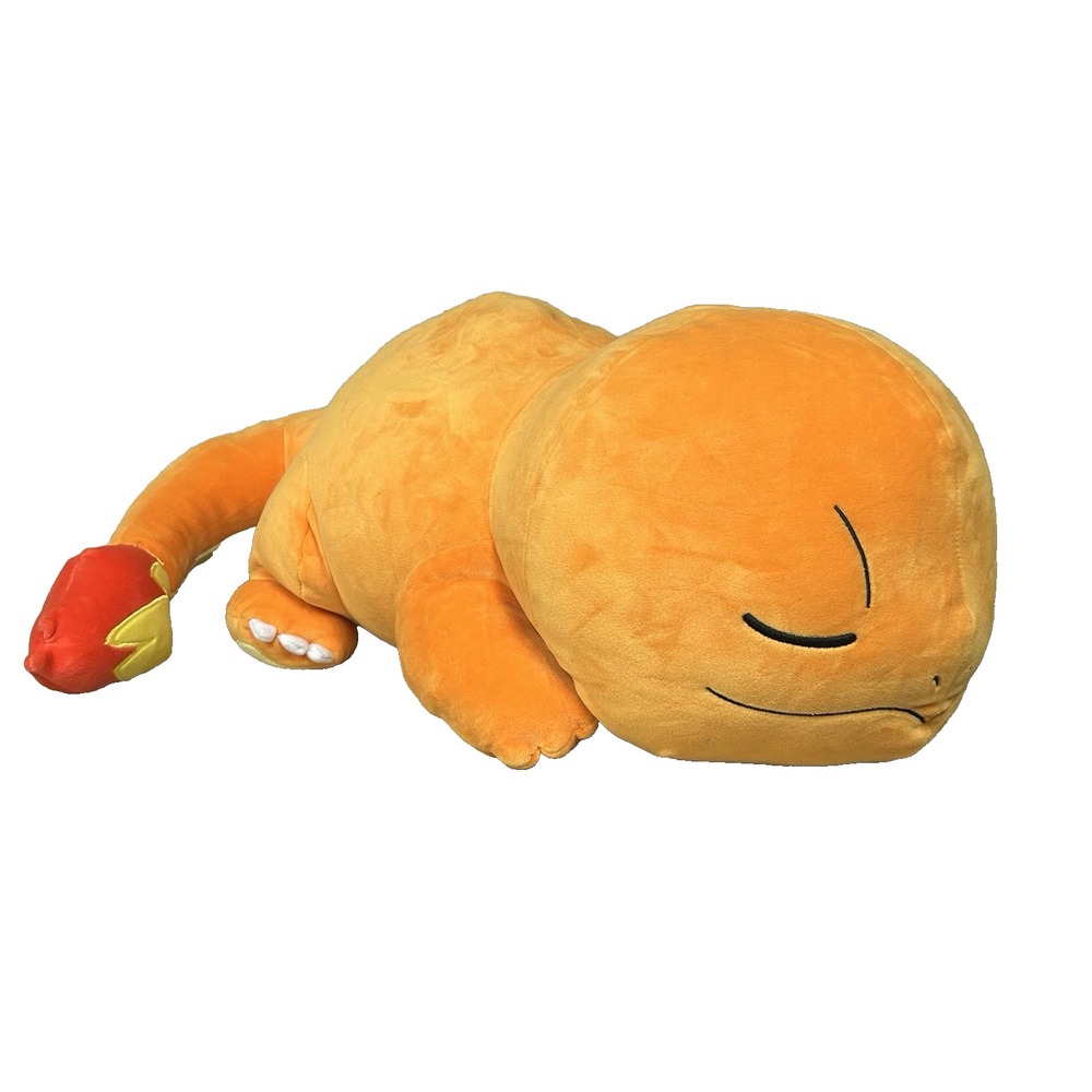 Jazwares Charmander Pokémon Sleeping Charmander 20" Plush Nintendo